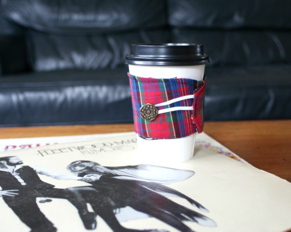 Reversible Coffee Cup Sleeve