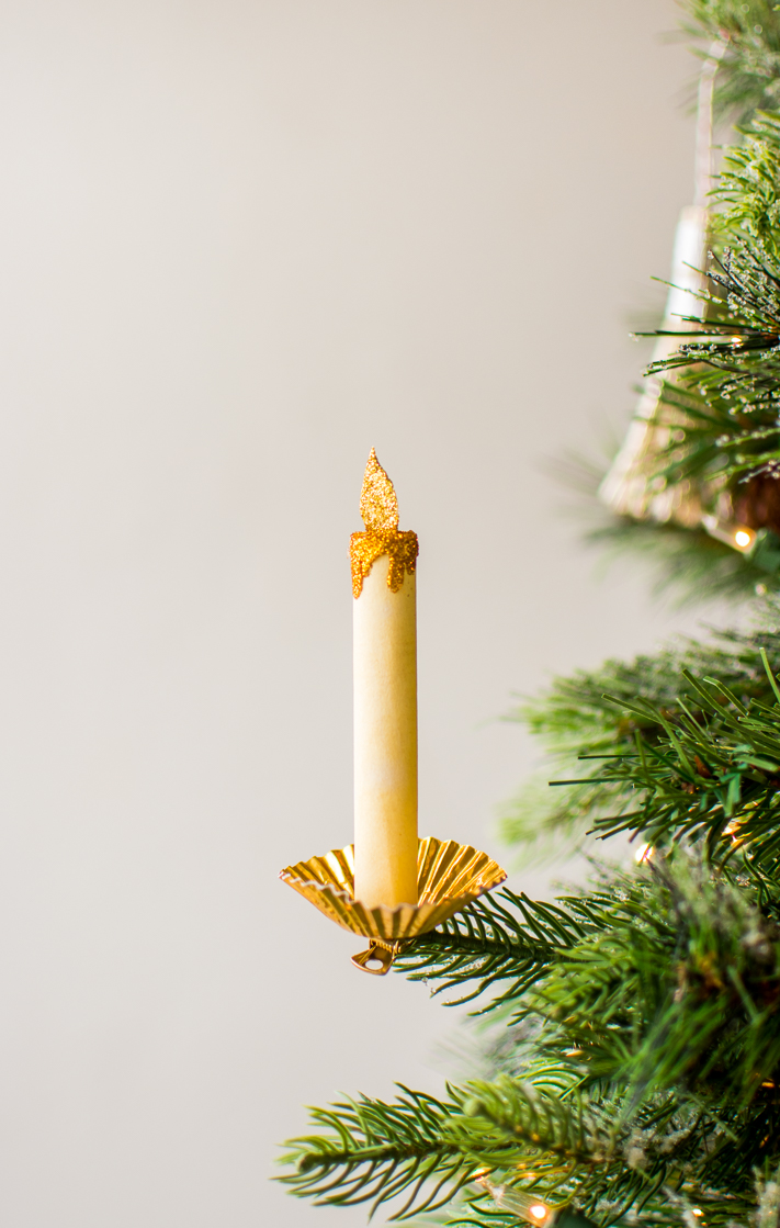 Paper Candle Ornaments