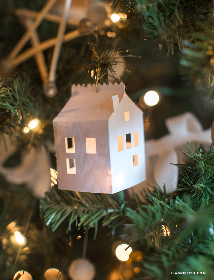 Paper House Ornaments