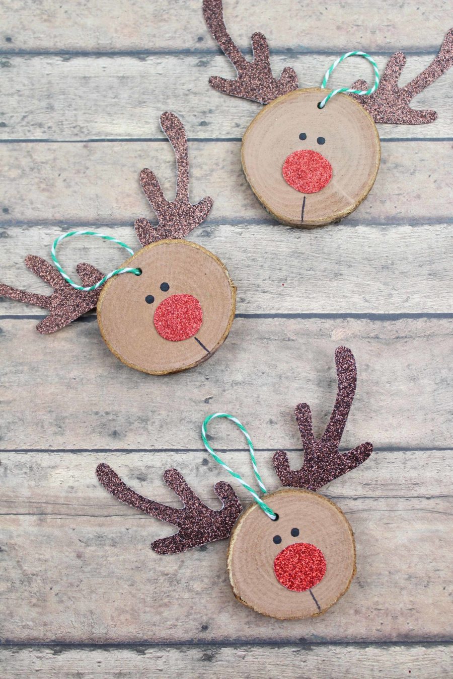 Christmas Wooden Ornaments 