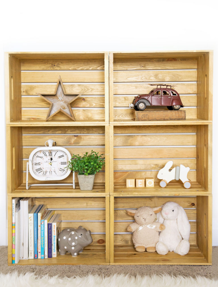 Crate Bookshelf