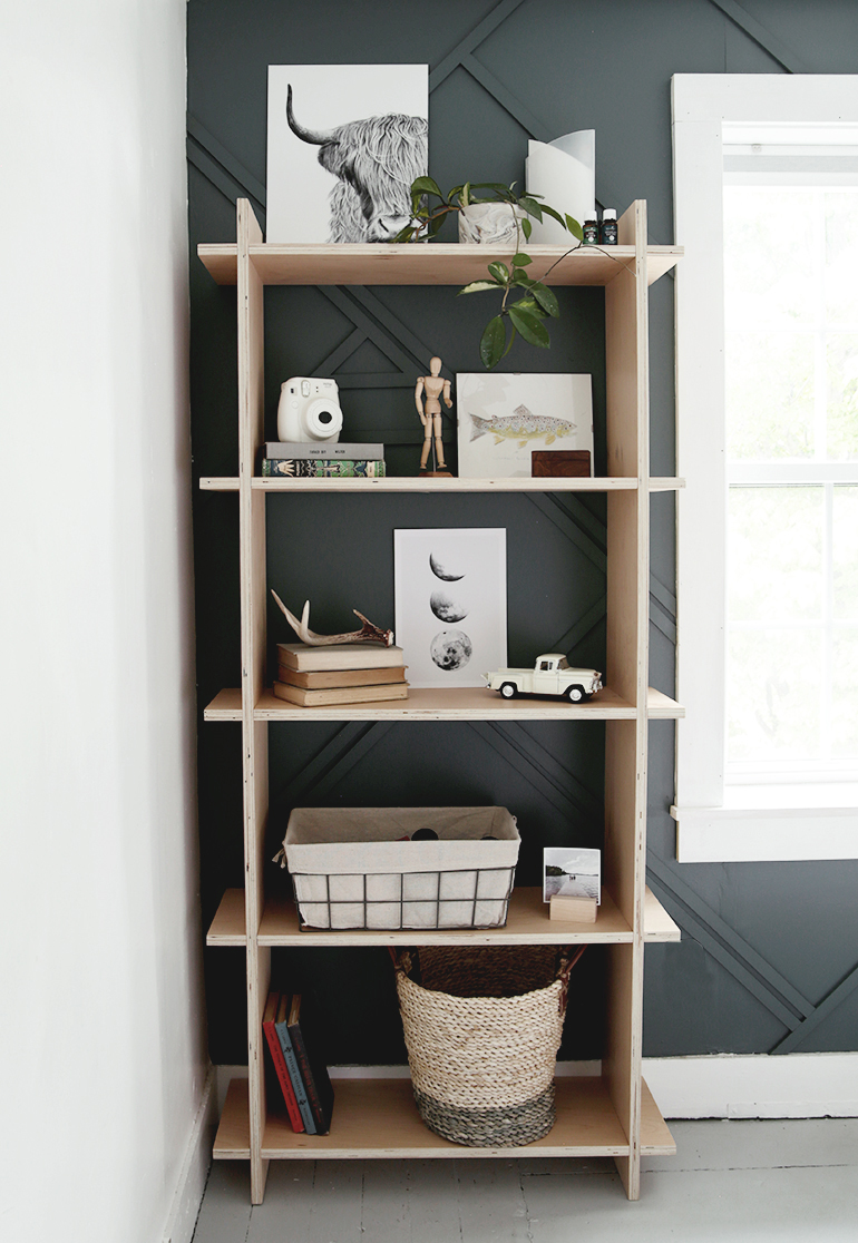 Plywood Bookshelf