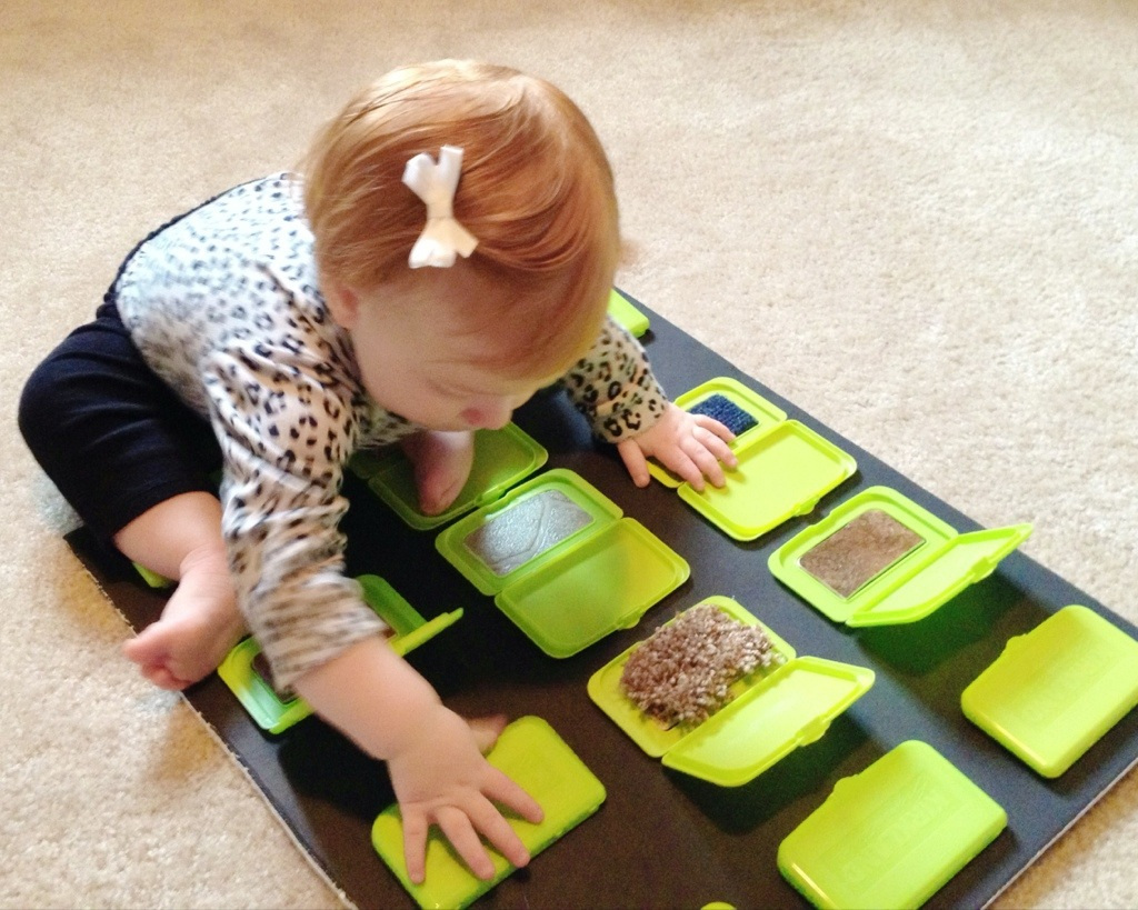 Peek-a-Boo Sensory Board