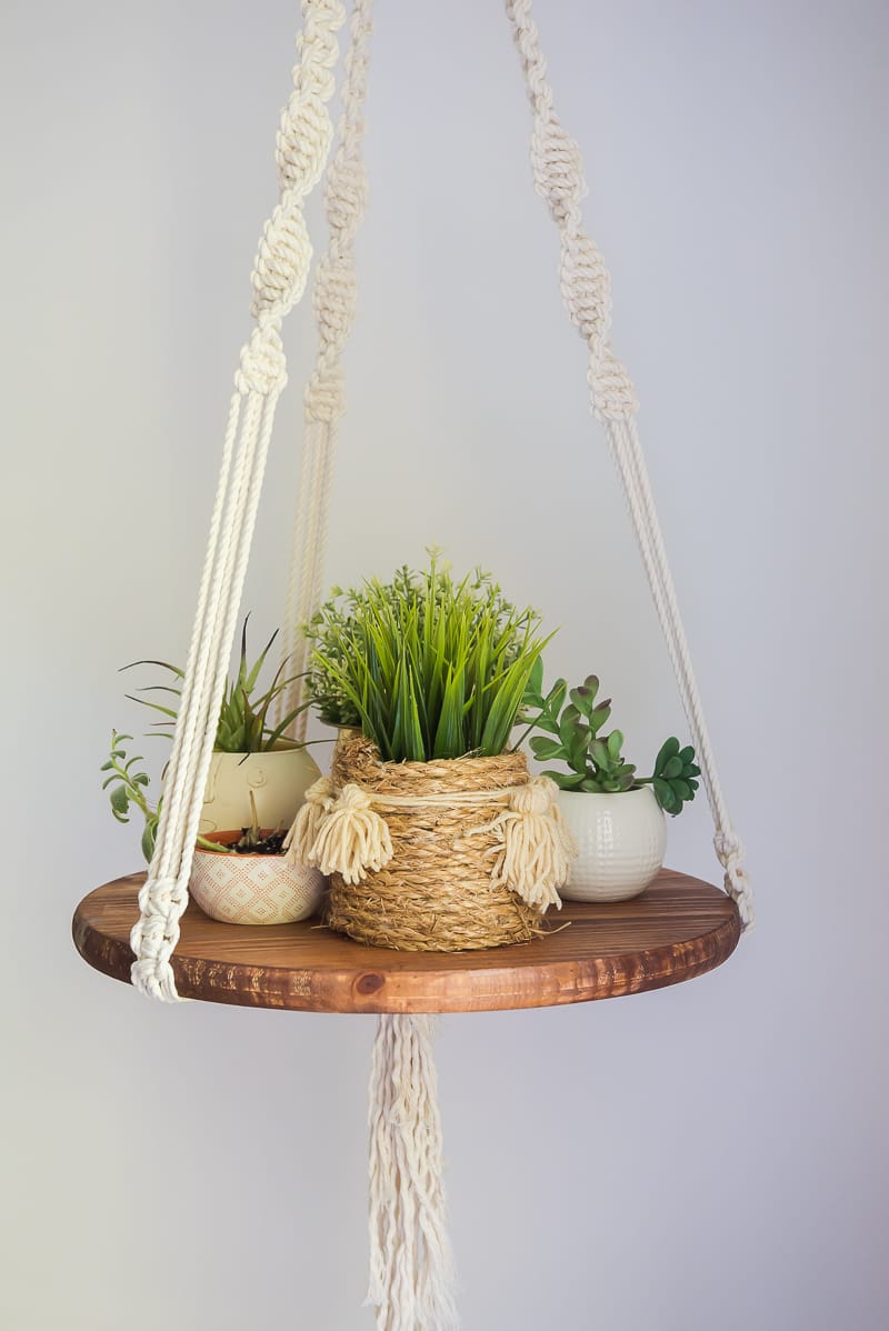 Macrame Hanging Table