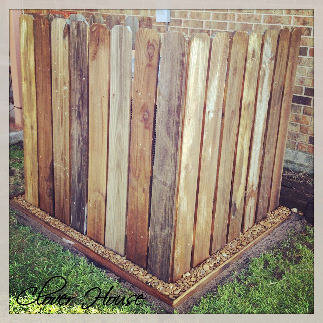 Fence Picket A/C Unit Cover