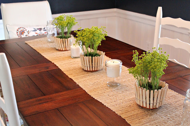 Clothespin Planters